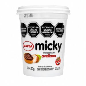 Pasta De Avellanas Micky x450g