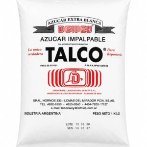 Azucar Impalpable Talco x1kg