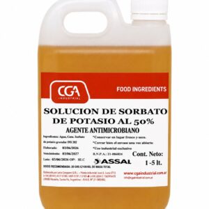 Sorbato De Potasio Liq Al 50% x1L